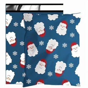 Santa Santa Poly Mailers 10x13 10 pcs
